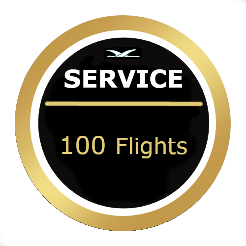 100 Flights Award